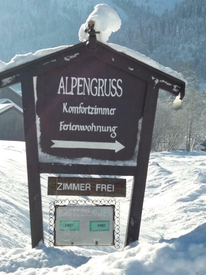 Pension Alpengruss Heiterwang Exterior photo